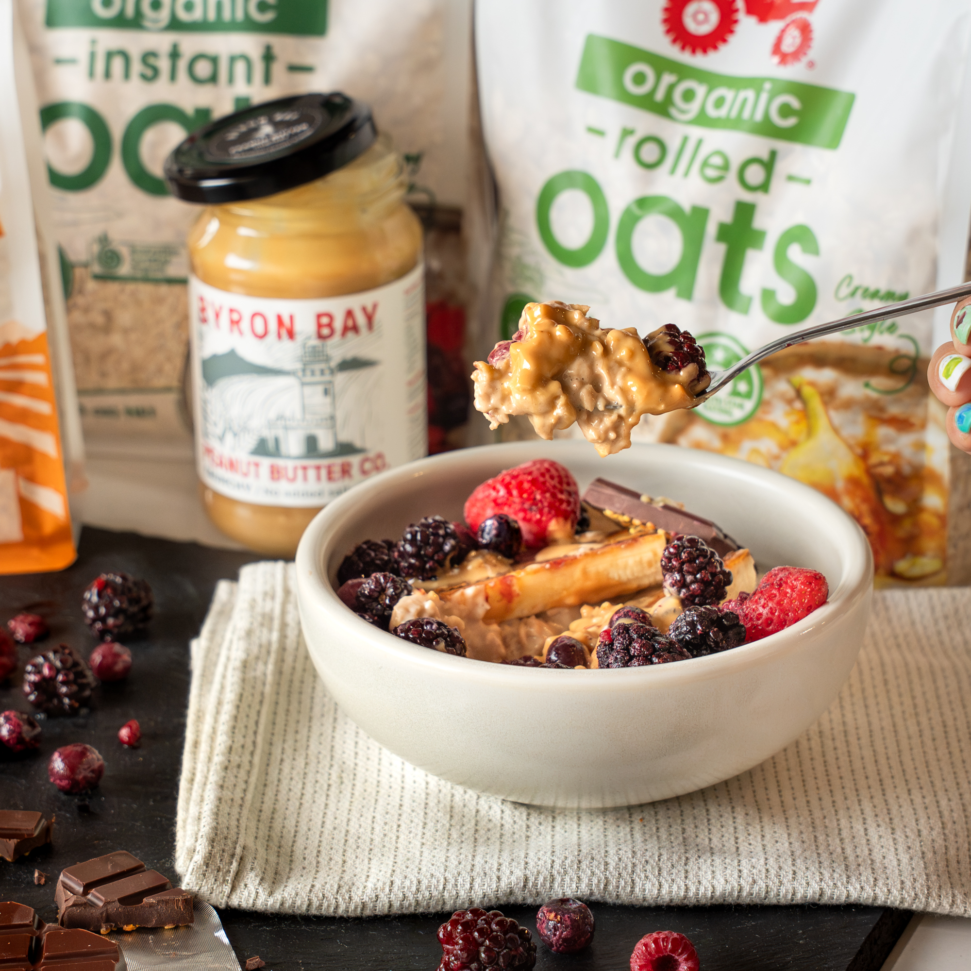 Organic Instant Oats- Red Tractor